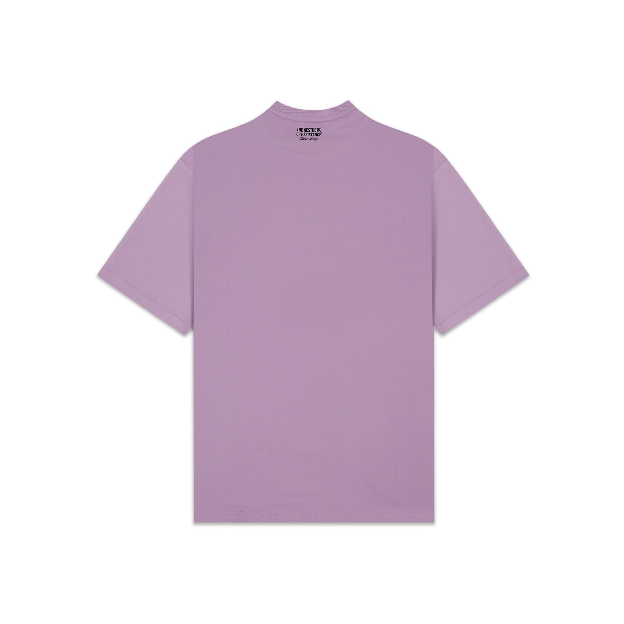 Brutalist Reversible Tee Lavender