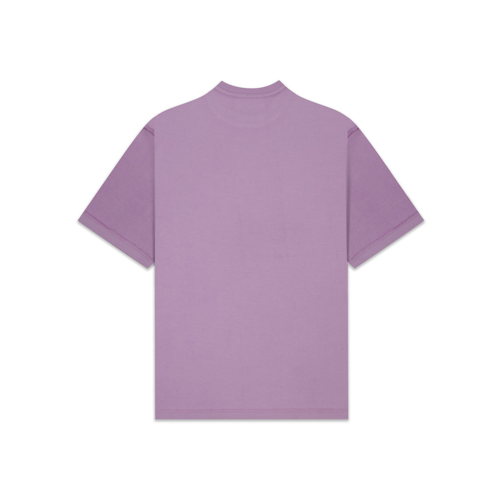 Brutalist Reversible Tee Lavender