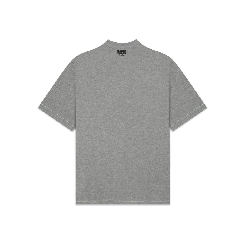 Brutalist Reversible Tee Raw Grey