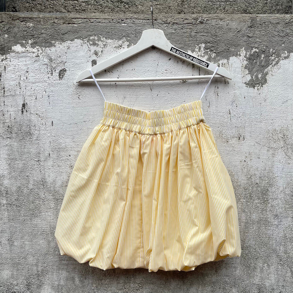 PINSTRIPE BUBBLE SKIRT