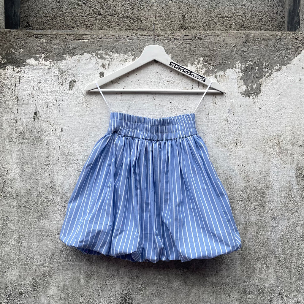 PINSTRIPE BUBBLE SKIRT