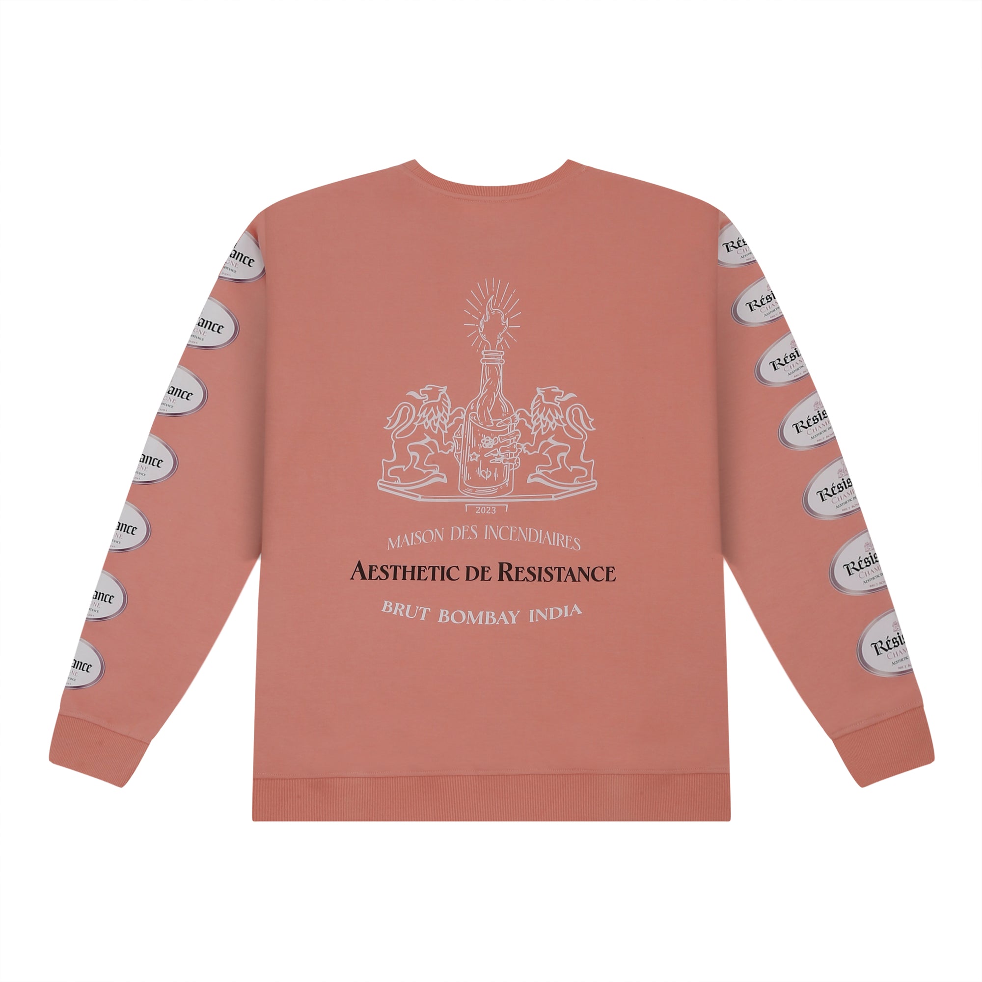 Résistance Sweatshirt Rosé pink