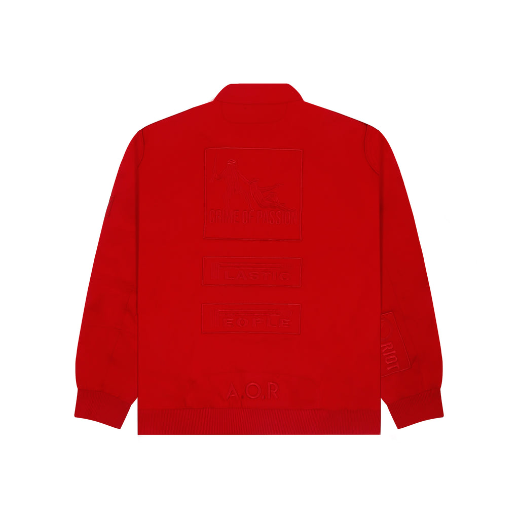 Crash Jacket Rosso Resistenza
