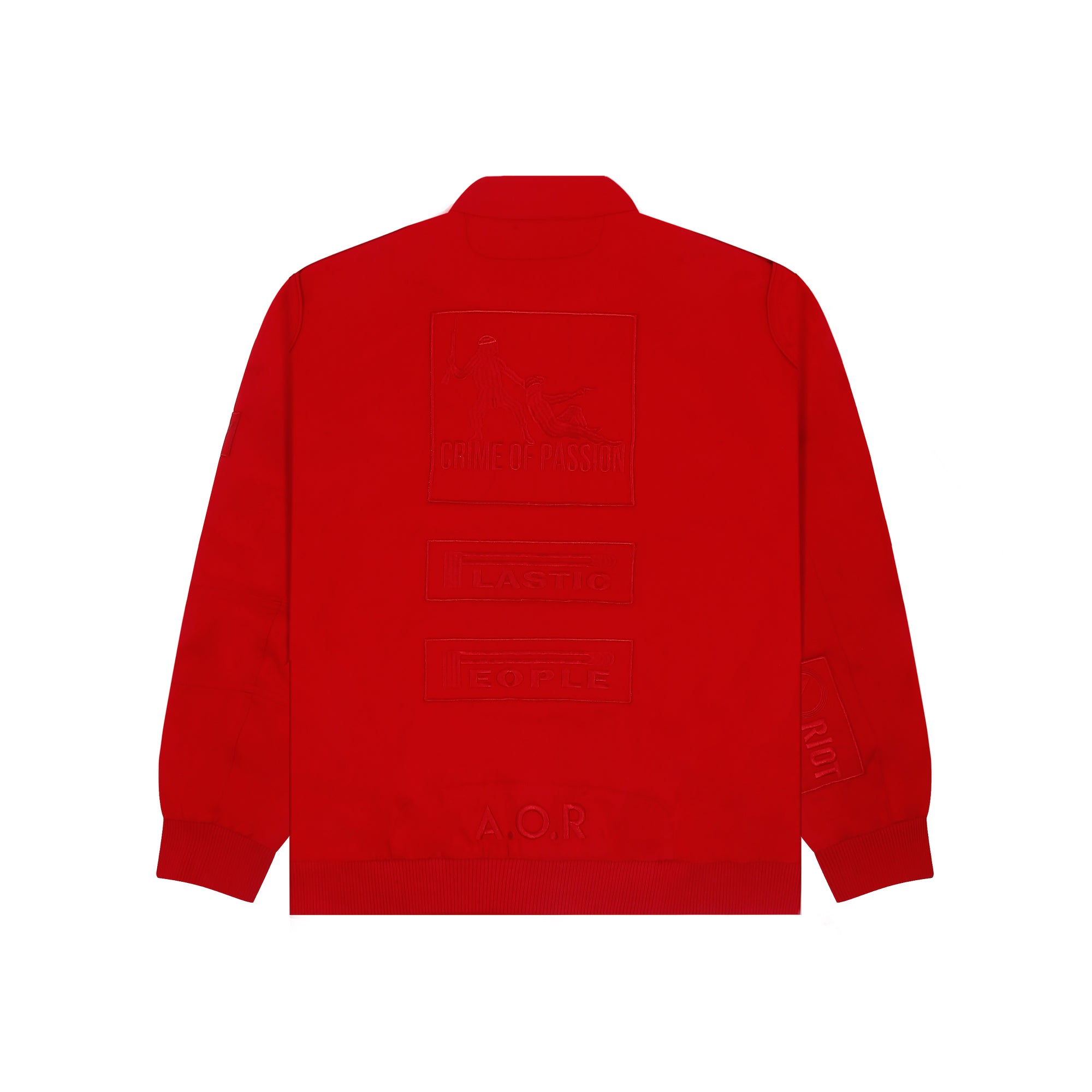 Crash Jacket Rosso Resistenza