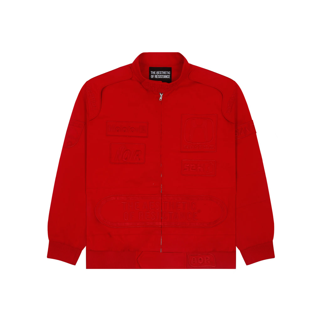 Crash Jacket Rosso Resistenza