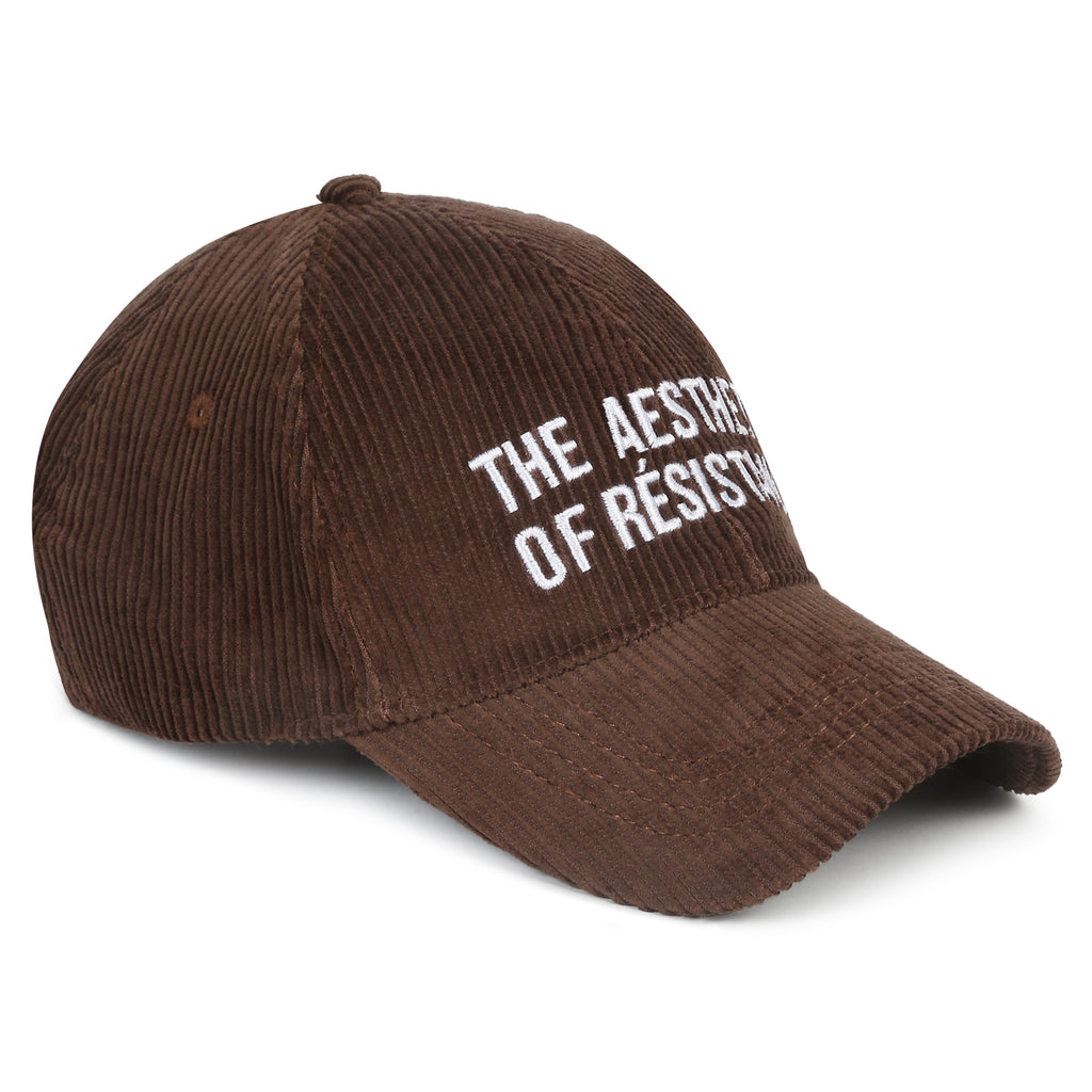 Corduroy Cap Brown