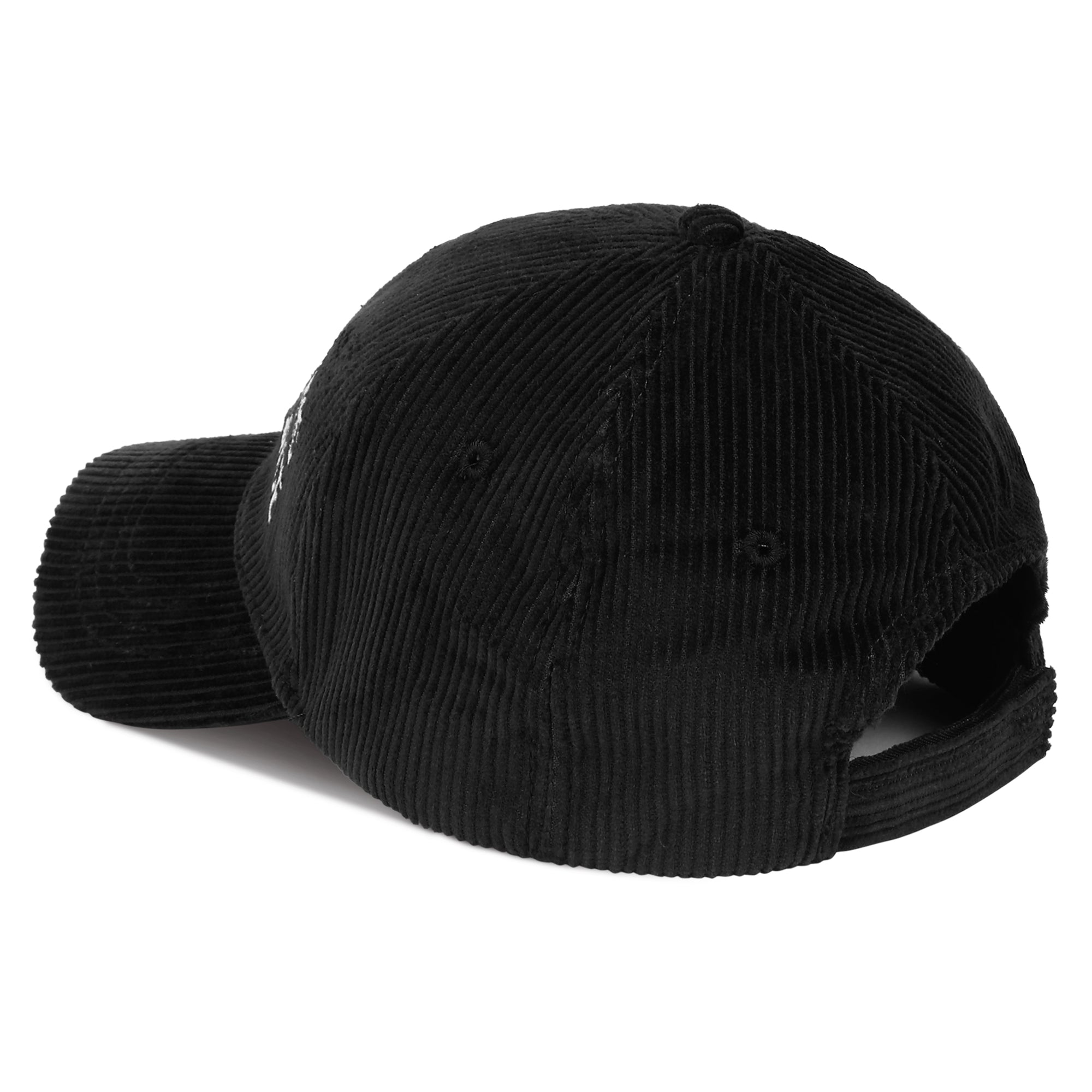 Corduroy Cap Black
